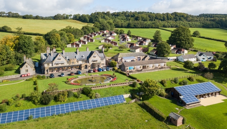 HarcombeHouseAerial