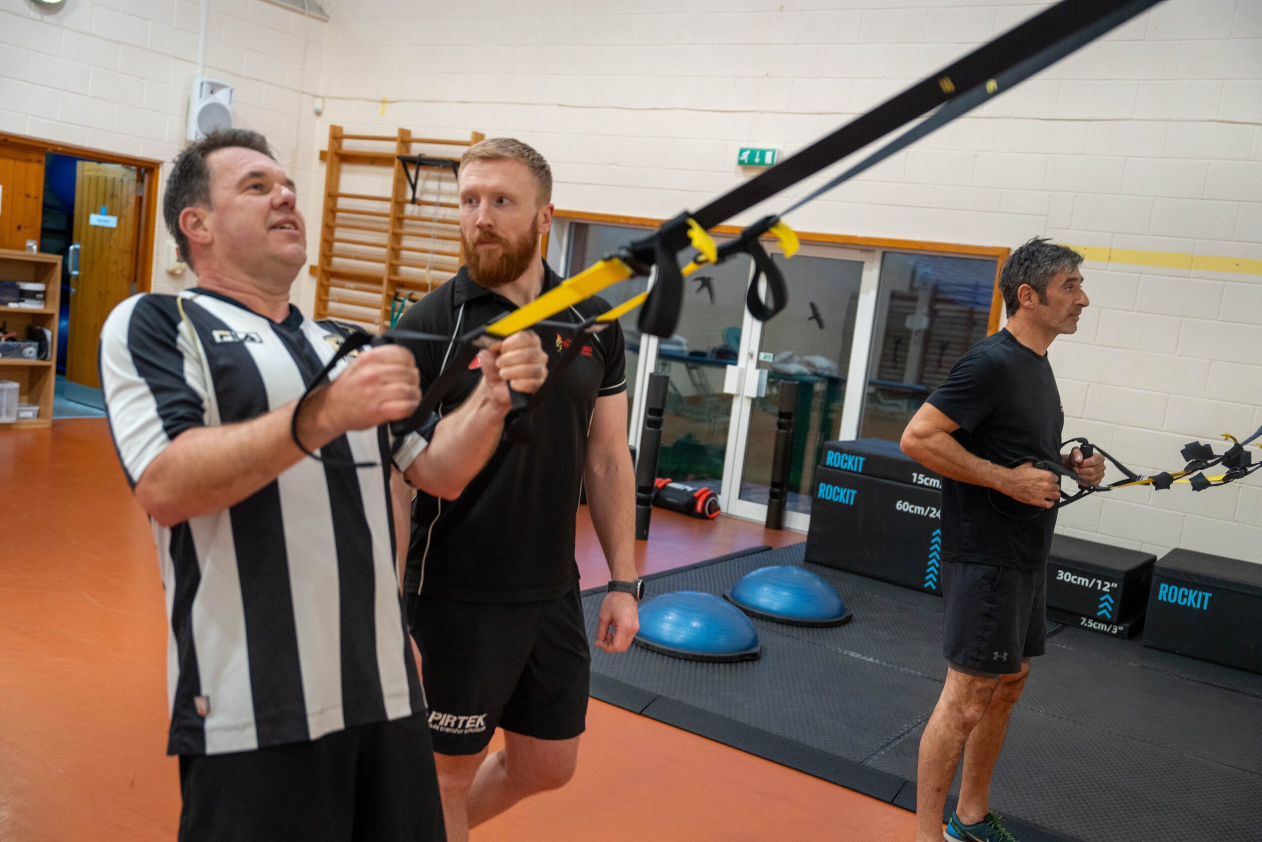 Martin has since built up his fitness again