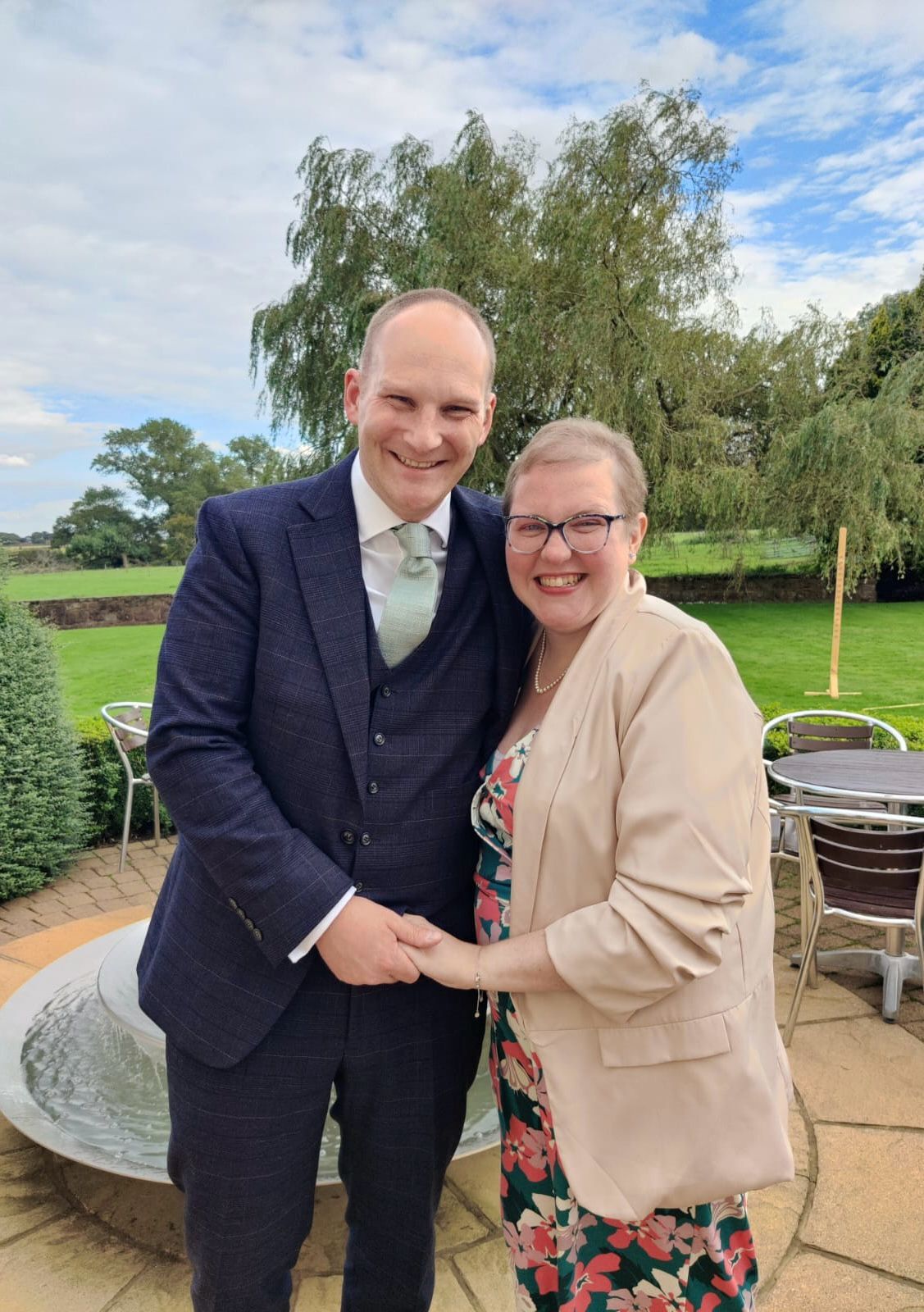 Alison Byrne-Paul married her partner shortly after her diagnosis